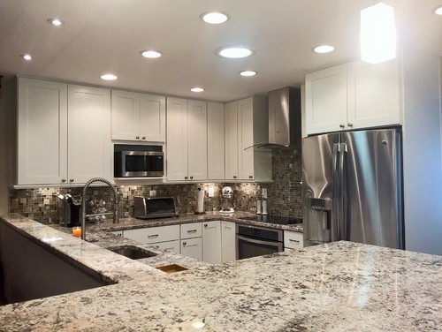 Personal Style White Cabinets White Kitchen Cabinets Tiles